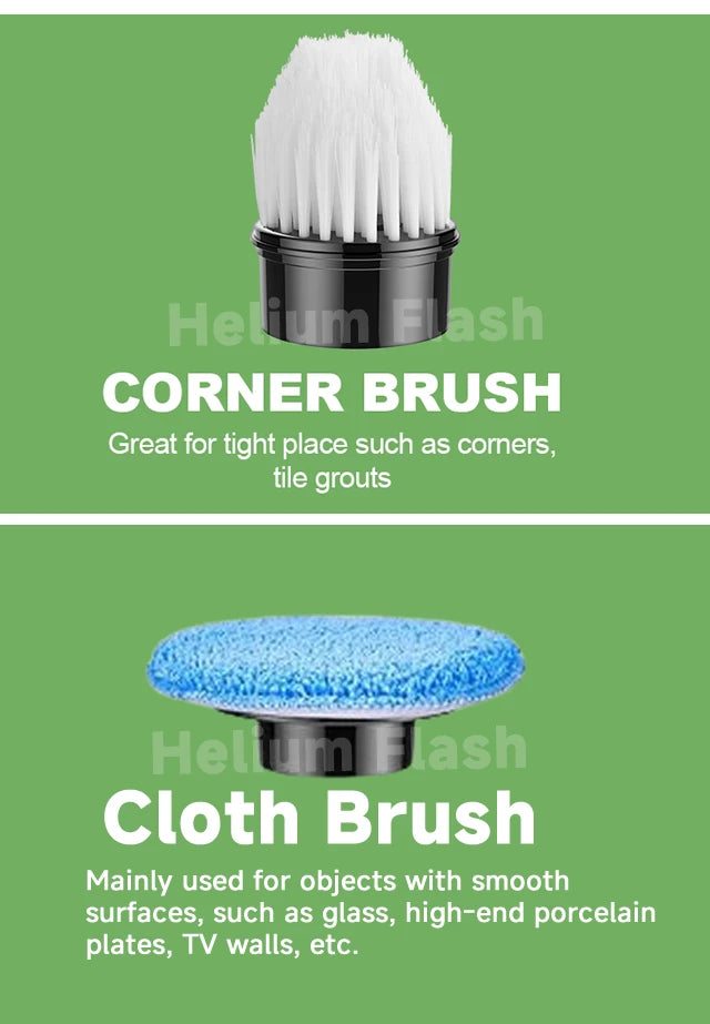 Electric Window Cleaner Vacuum Smart Home Appliance Clean Glass Windows Washer Window Washing Electric Floor Mops Cleaning Brush
