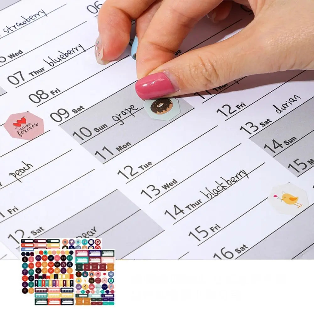 To Do List Schedule Wall Hanging Calendar Agenda Organizer Annual Planner Calendar Planner Sheet Memo Pad 2025