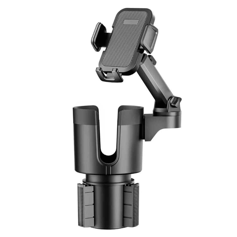 Universal Car cup holder cup holder mobile phone holder central control 2-in-1 multifunctional 360 ° car navigation phone holder