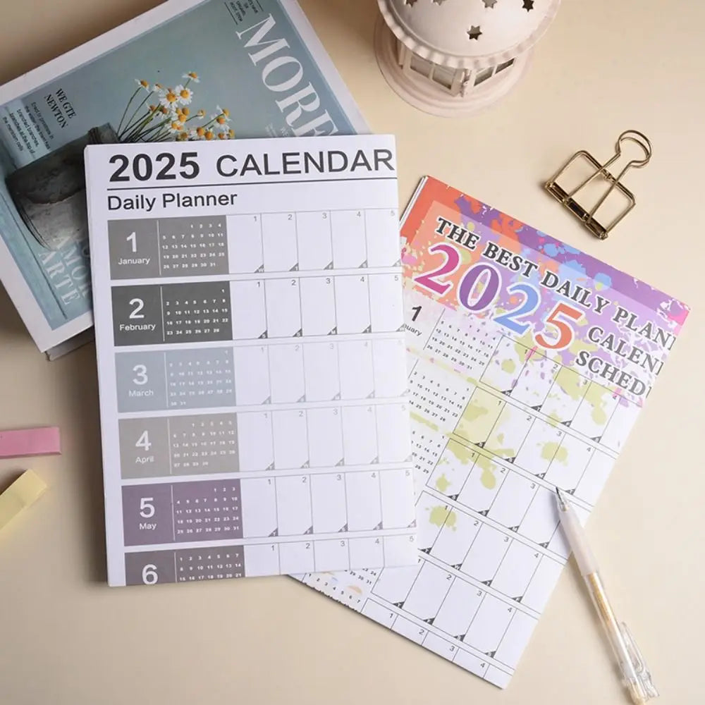 To Do List Schedule Wall Hanging Calendar Agenda Organizer Annual Planner Calendar Planner Sheet Memo Pad 2025